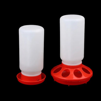 Poultry Feeder & Waterer Bucket – Thickened Automatic Dispenser for Chickens & Birds