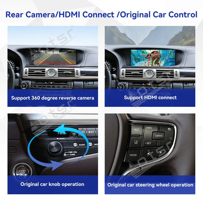 Wireless Carplay Decoder Box For Lexus ES 2014-2020 Android Auto Airplay HD Mirror Link car Accessories