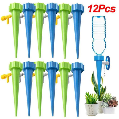 Automatic Drip Irrigation Spike System – Self-Watering Device for Flower Pots, Gardens & Greenhouses