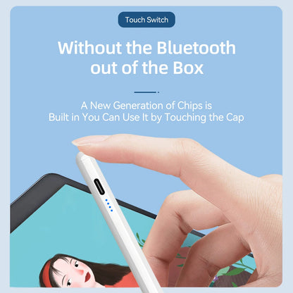 قلم Apple Pencil 2025 لأجهزة iPad 11 و13 وM2 وM3 وPro 13 و11 وM4 وAir من الجيل 5 و6 و7 و8 و9 و10 وAir من الجيل 3 و4 و5 و6، تثبيت مغناطيسي تلقائي، شحن سريع 