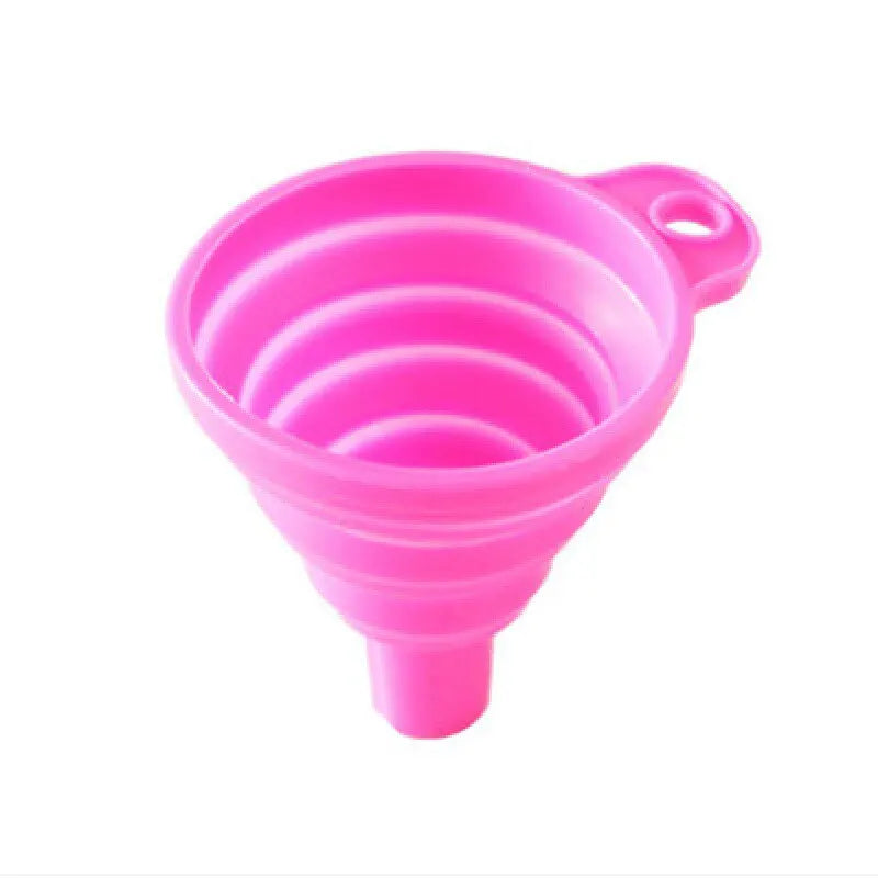 Kitchen Funnel Set, Kitchen Gadget Accessories Foldable Silicone Foldable Funnel for Filling Water Bottles With Liquid Transfer