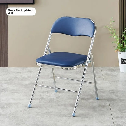 Portable Folding Chair – Simple Training Chair for Office, Dining, or Outdoor Use