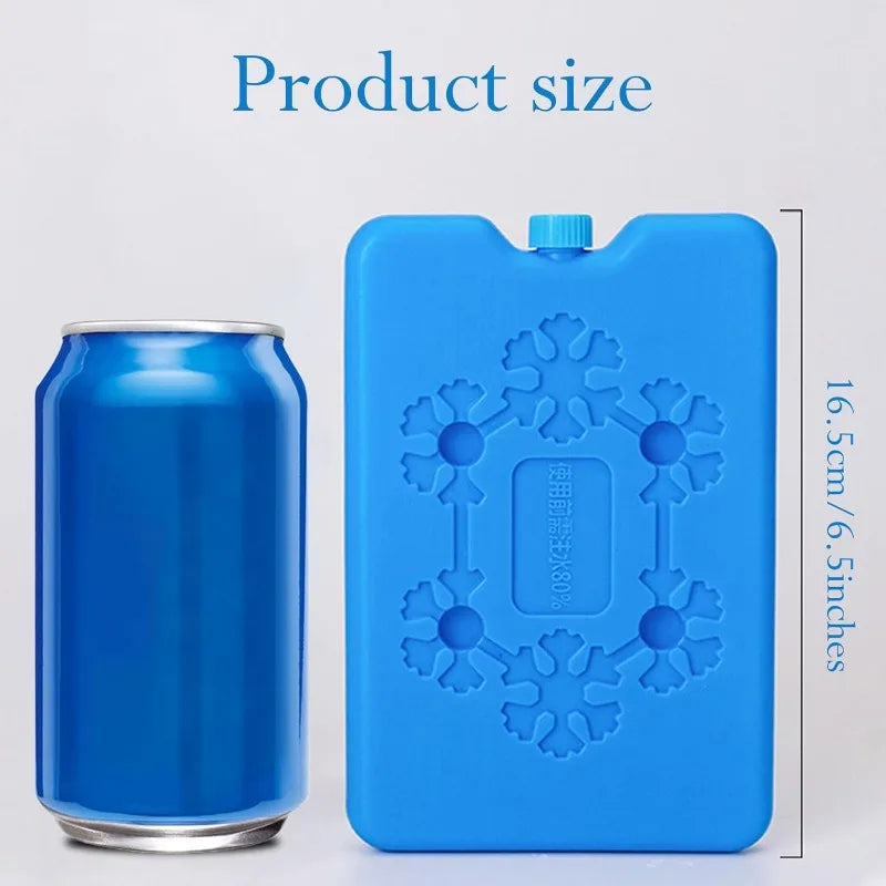 Portable Ice Pack Reusable Freezer Ice Cooling Pack Long-lasting Cooling Water Fill Box FOR Fresh Food Storage Refrigeration