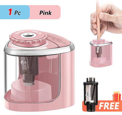 Electric Sharpener Desktop Automatic Pencil Sharpener Suitable To Pencils (6-8mm) for Students School Office Stationery Desktop