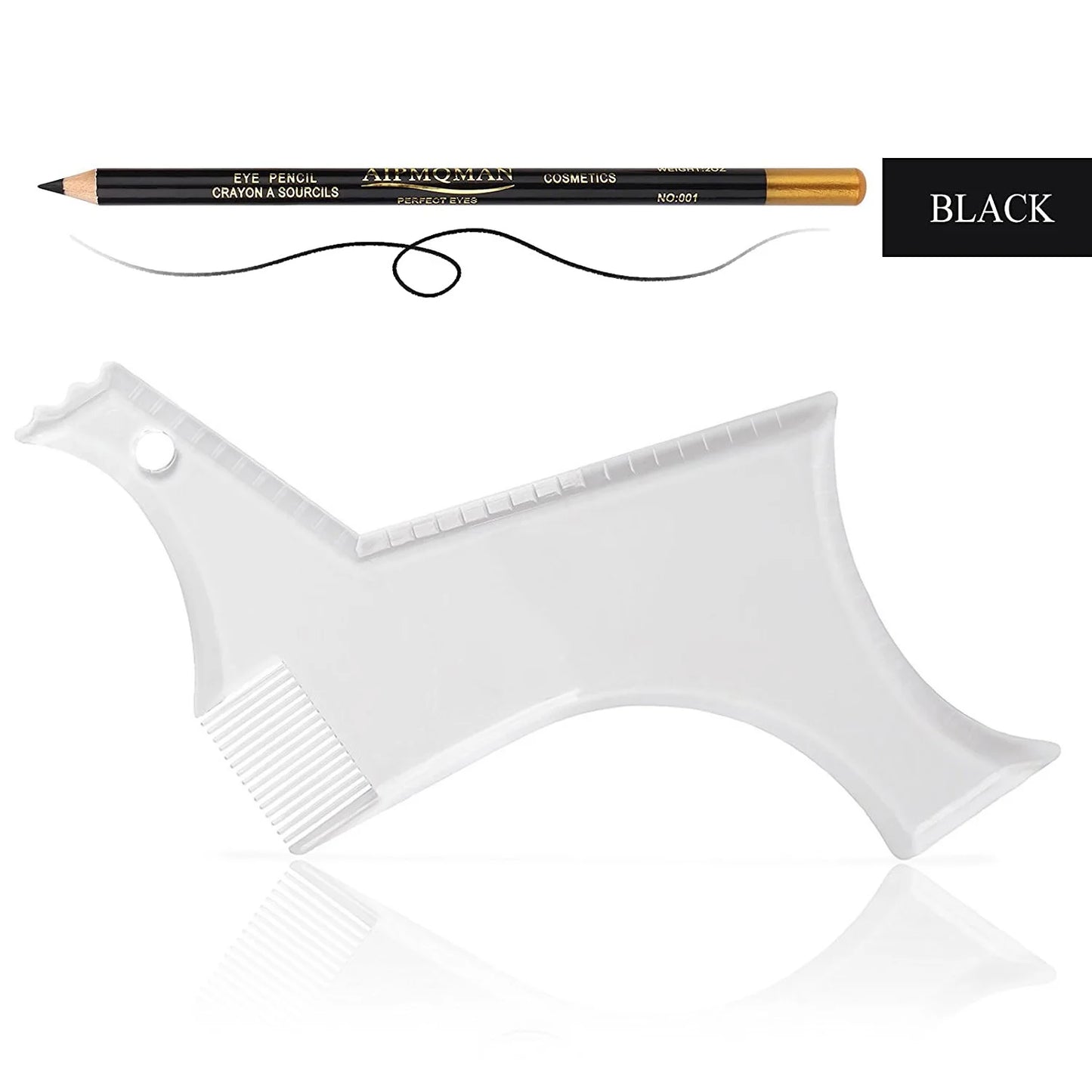 مشط تشكيل اللحية – قالب تصفيف اللحية المتكامل للرجال