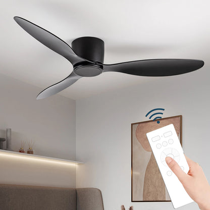 مروحة إضاءة LED مثبتة على السقف - مروحة إضاءة ديكورية بتصميم نورديك بسيط لغرفة المعيشة والمطعم 