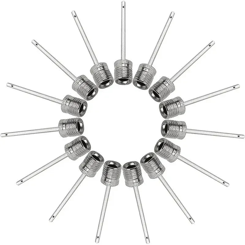 Sport Ball Inflating Pump Needles – Stainless Steel Air Valve Adaptor for Football, Basketball & Soccer