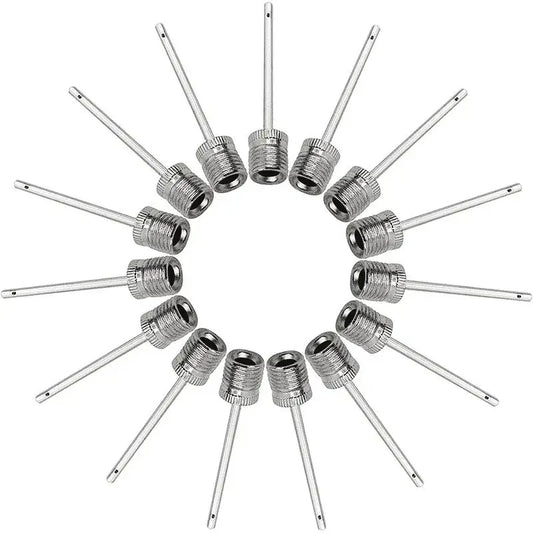 Sport Ball Inflating Pump Needles – Stainless Steel Air Valve Adaptor for Football, Basketball & Soccer
