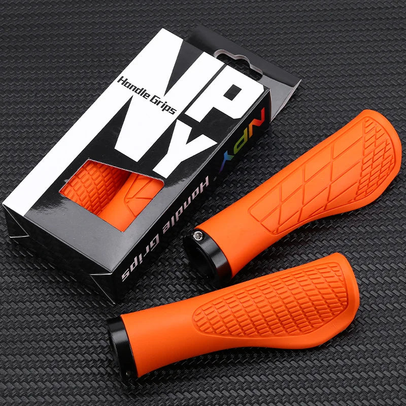 Lock-On Bicycle Handlebar Grips – Non-Slip Soft Rubber MTB Grips for 22.2mm Bars