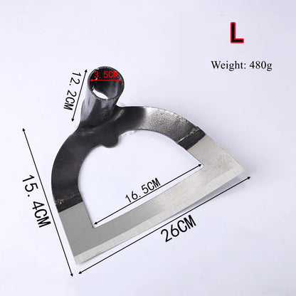 Hollow Steel Weeding Hoe – Labor-Saving Garden Tool for Soil Loosening & Farming