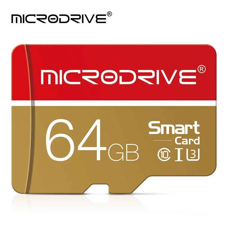 Class 10 Micro TF SD Card – 16GB to 256GB High-Speed Memory Card with SD Adapter for Camera, Phone, Driving Recorder