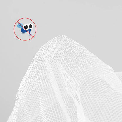 Baby Stroller Mosquito Net Pink Elastic Bug Cover Protects Infant from Bees Wasps Flying Insects Cradle Mesh