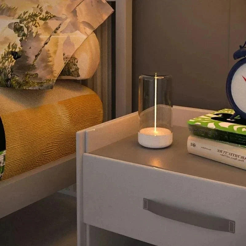 Portable Quantum Wire Ambient Magnetic Light – Type-C Rechargeable Desk Lamp for Bedroom, Study, Camping & Gifting