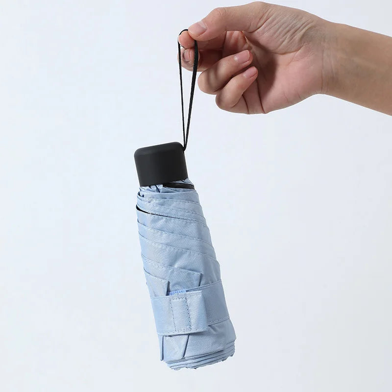 Ultralight Folding Pocket Umbrella – Compact Windproof Travel Umbrella for Women & Men