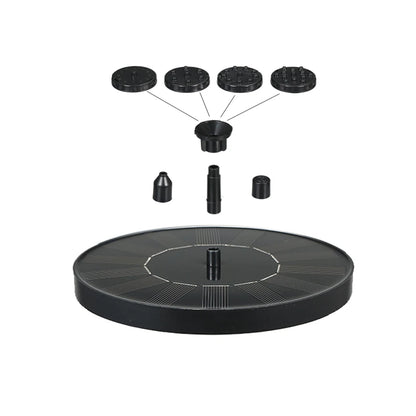 5W 5V Water Fountain Garden Decoration with Stake Solar Power Panel Water Pump Watering System Energy Saving Kits for Fish Tank