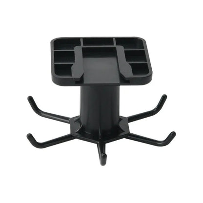 Rotating Kitchen Hooks Storage Rack – No-Punch Wall-Mounted Multifunctional Organizer for Kitchenware