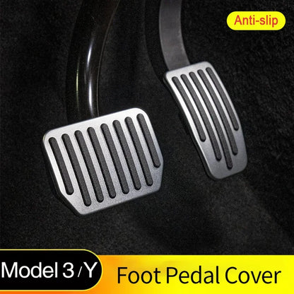 For Tesla Model 3 Model Y Highland 2022 to 2025 Foot Pedal Fuel Brake Pedal Rest Pedal Pads For Tesla Car Accessories