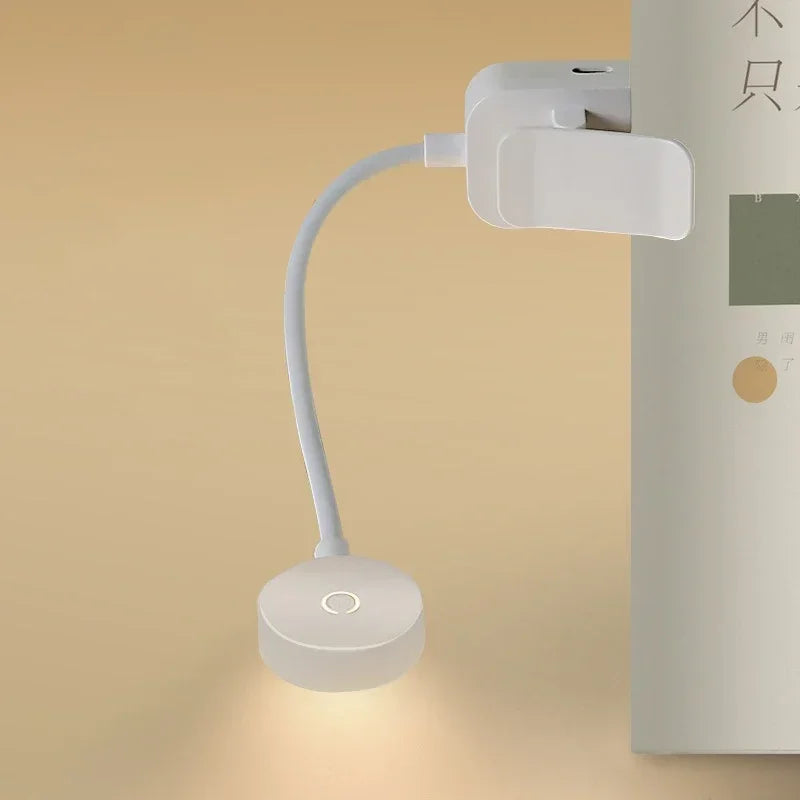 Portable LED Book Lamp – Clip-On Reading Light with 3 Color Modes & Eye Protection for Bedside, Study, Bedroom & Students