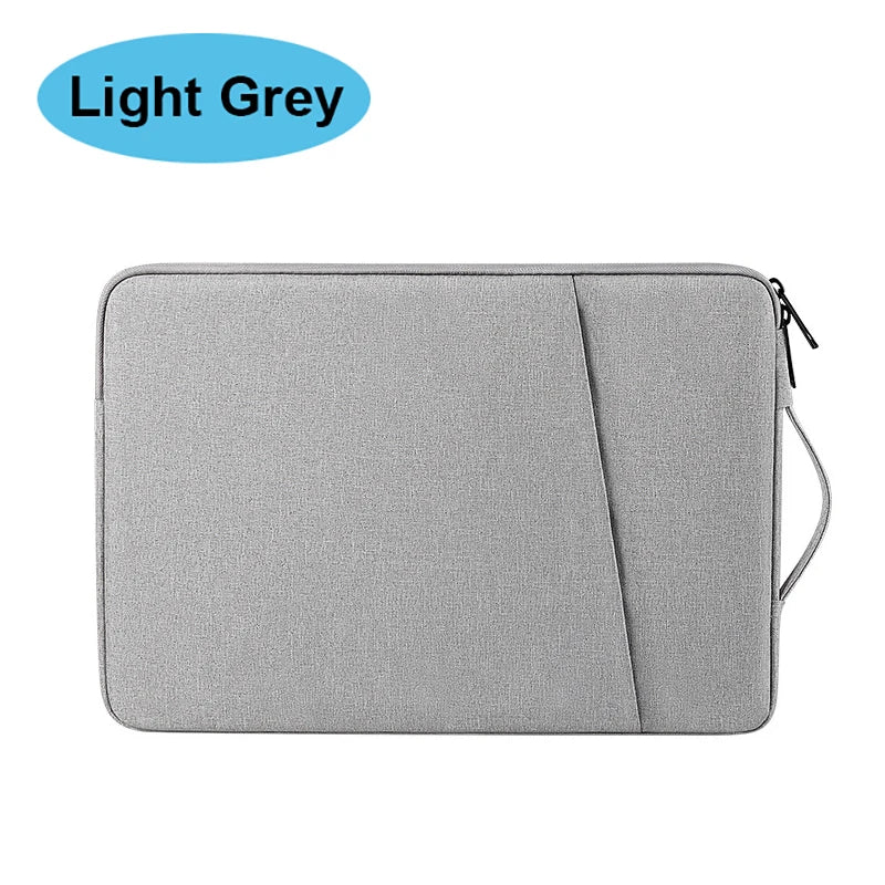 Laptop Sleeve Handbag Case – Waterproof Notebook Cover for 13, 13.3, 14, 15, 15.4 & 15.6 Inch MacBook Pro, Air, Lenovo, ASUS, Huawei