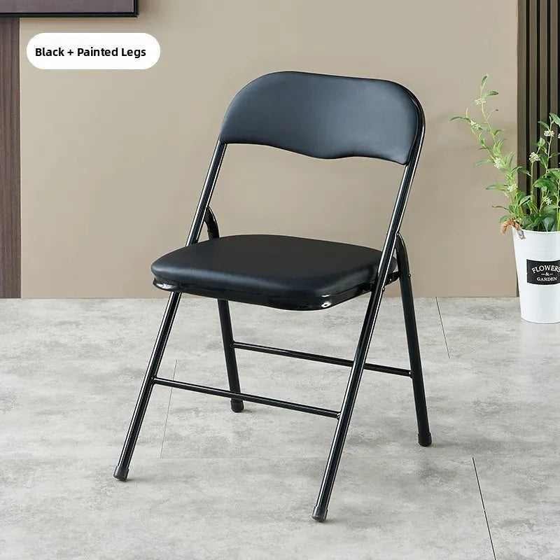 Portable Folding Chair – Simple Training Chair for Office, Dining, or Outdoor Use