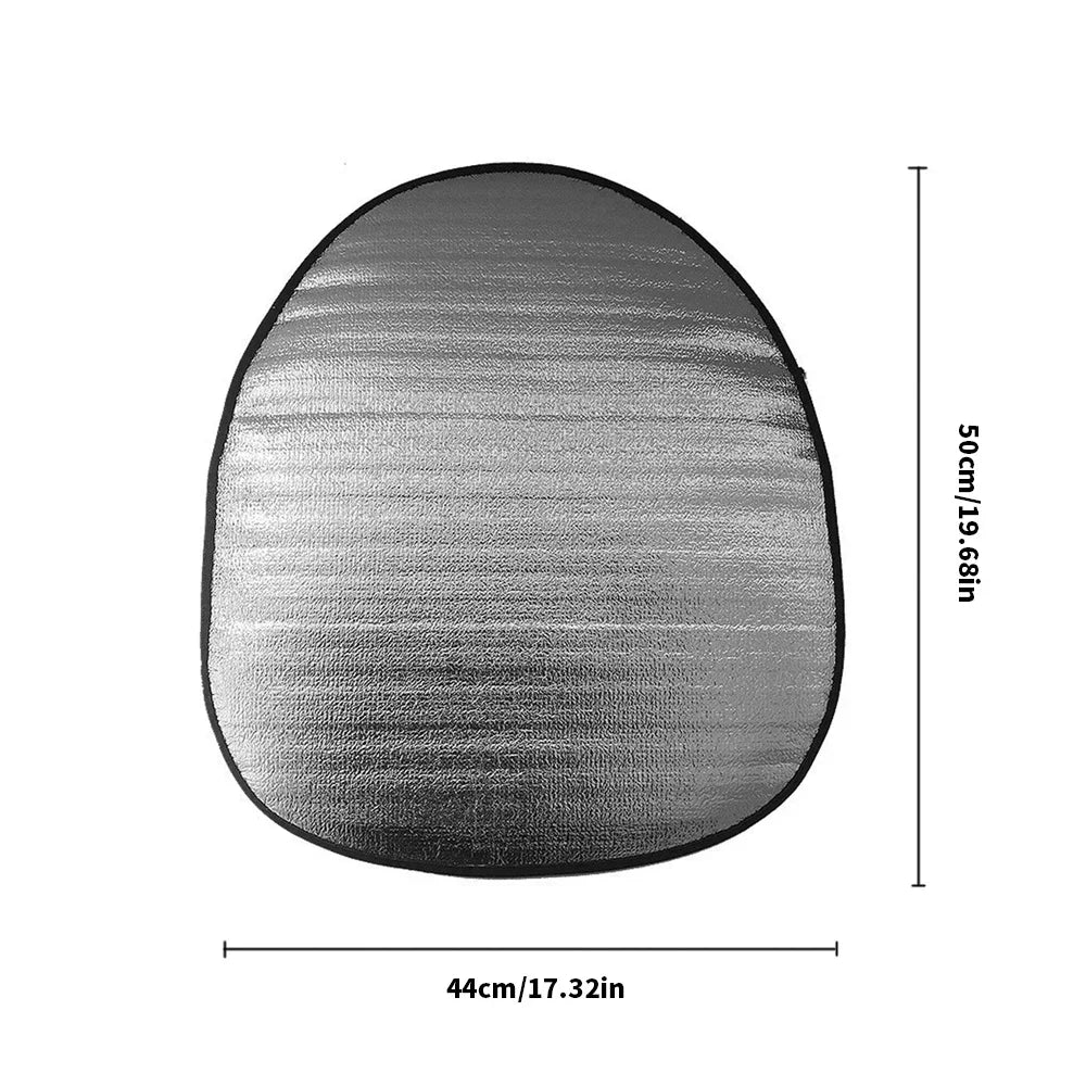 Double-Layer Car Steering Wheel Sunshade – Heat Insulation & Interior Protection