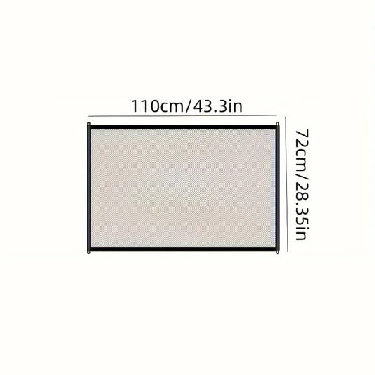 Dog Fence Netting Barrier – Foldable Breathable Mesh Pet & Baby Safety Fence