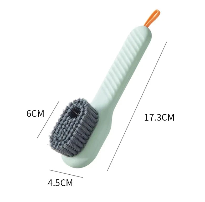 Fashion Multifunction Shoe Brush Soft Bristled Liquid Filled Up Wash Shoe Cleaning House Accessories Clean Kitchen Tools