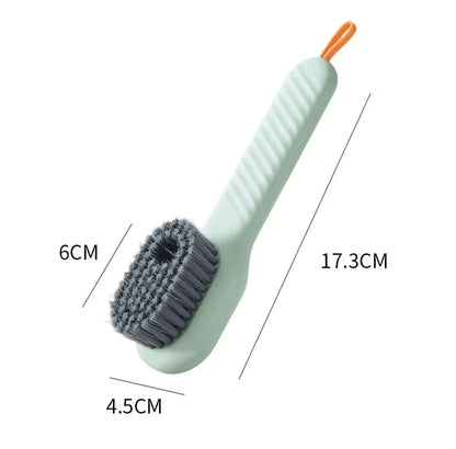 Fashion Multifunction Shoe Brush Soft Bristled Liquid Filled Up Wash Shoe Cleaning House Accessories Clean Kitchen Tools