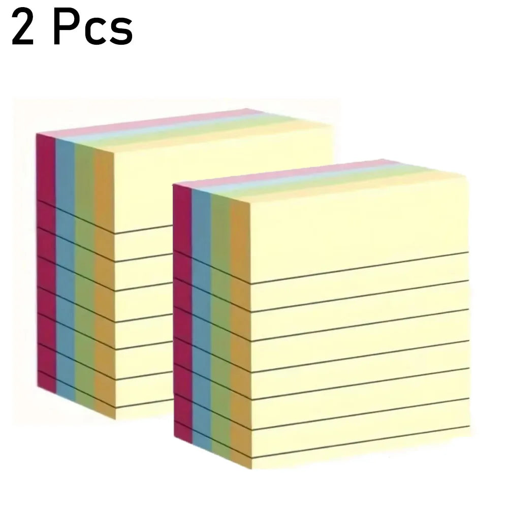 200 Pages of Colorful Sticky Notes – Self-Adhesive Memo Pads for Office, School & Home Organization