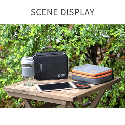 Cable Storage Bag Digital Electronic Organizer Pouch – Portable USB Data Line Charger Plug Travel Organizer Case