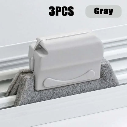 قطعة قماش لتنظيف أخاديد النوافذ، فرشاة تنظيف النوافذ، فرشاة تنظيف فتحات النوافذ، أداة تنظيف فتحات النوافذ 