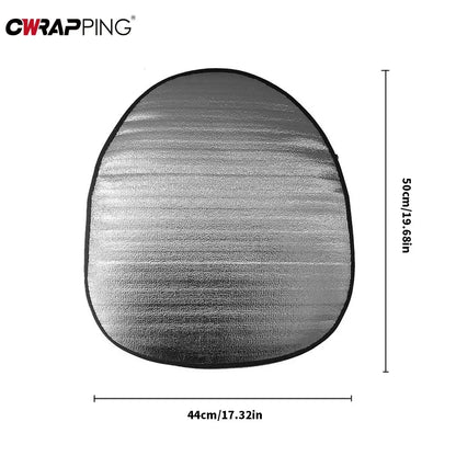Double-Layer Car Steering Wheel Sunshade – Heat Insulation & Interior Protection