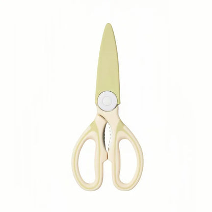 1PC/2PCS Multi-Functional Scissors Kitchen Sharp Scissors Chicken Scissors Fish Bone Bottle Opener Rust-Proof Non-Slip Handle