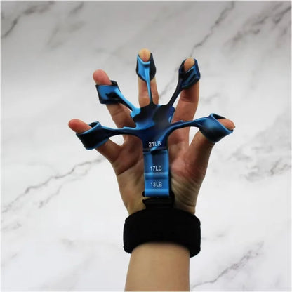Finger Strength Recovery Trainer New Silicone 5 Finger Wrist Stretcher Flexion Extension Vein Trainer Durable silicone