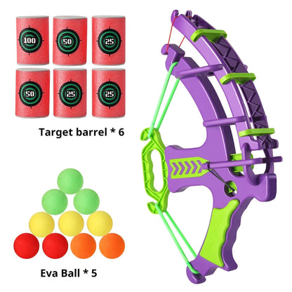 Montessori Throw Sport Slingshot Target – Sticky Ball Dartboard Basketball Outdoor Educational Game