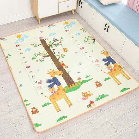 Baby Crawling Play Mat – Non-Toxic High-Quality EPE Activity Gym Carpet for Safe Toddler Play