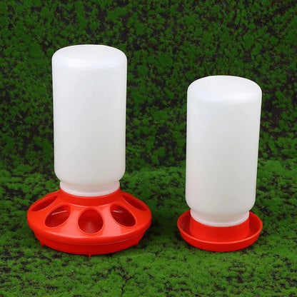 Poultry Feeder & Waterer Bucket – Thickened Automatic Dispenser for Chickens & Birds