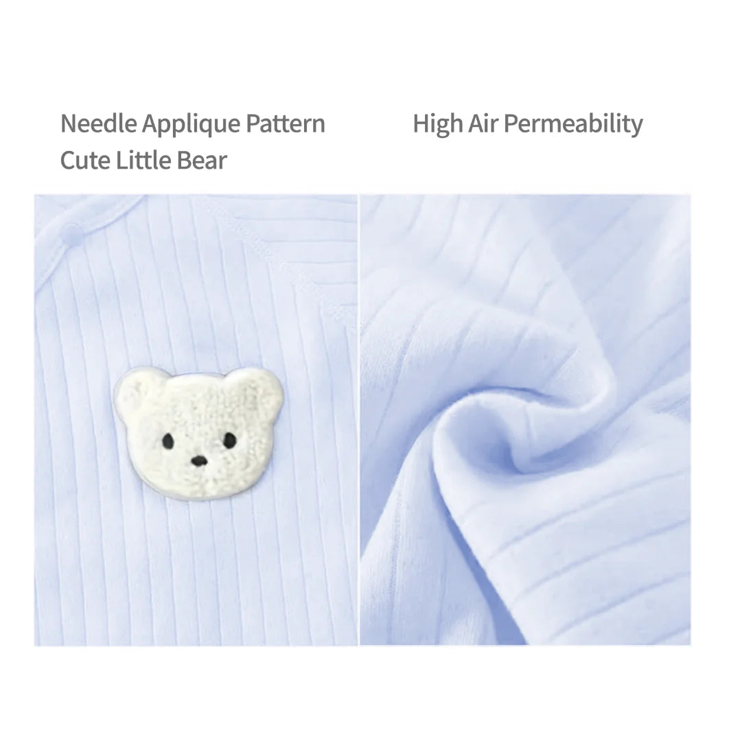 بدلة قطنية للأطفال حديثي الولادة من الجنسين - بدلة شتوية سميكة للأطفال الصغار للارتداء المنزلي