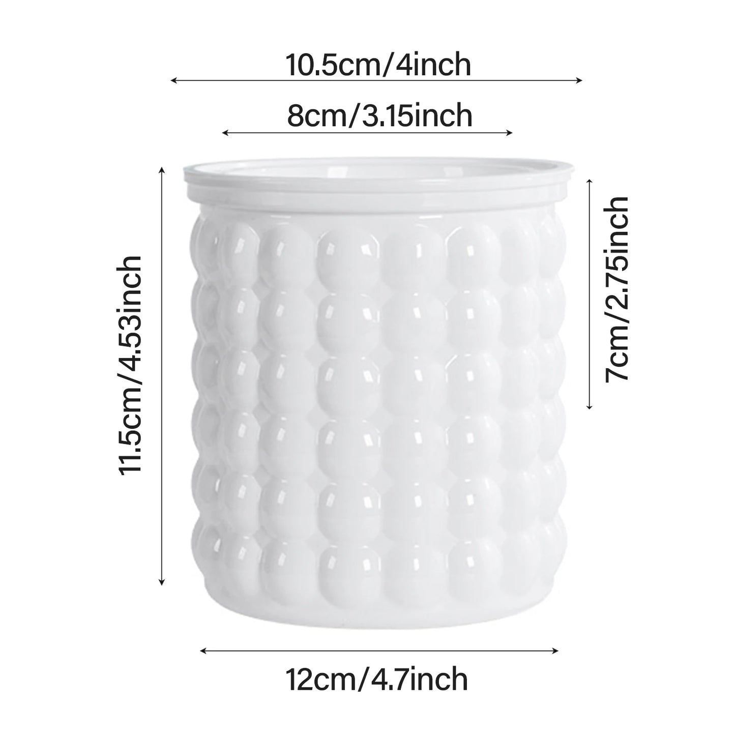 أصيص زهور صغير ذاتي الري، حوض سمك، أصيص نباتات بلاستيكي شفاف، مزهرية ذاتية الري لتزيين المنزل 