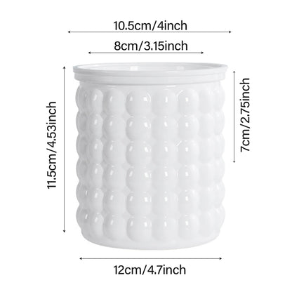 أصيص زهور صغير ذاتي الري، حوض سمك، أصيص نباتات بلاستيكي شفاف، مزهرية ذاتية الري لتزيين المنزل 