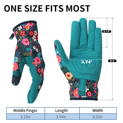 Women’s Gardening Gloves – Thorn-Proof Leather Gloves for Weeding, Planting & Outdoor Work