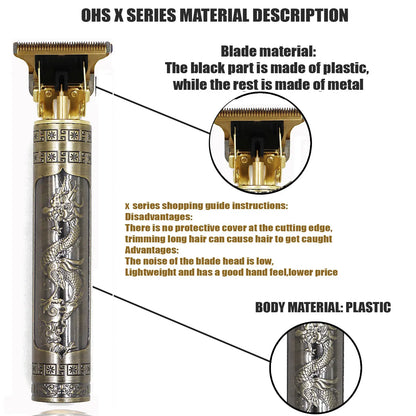 إصلاح ماكينة قص الشعر T9، ماكينة حلاقة اللحية، ماكينة تشذيب شعر الجسم، ماكينة كهربائية، ماكينة قص شعر الرجال، ماكينة حلاقة 0 مم 