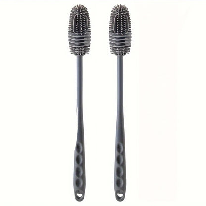 فرشاة تنظيف أكواب السيليكون، فرشاة تنظيف زجاجات الحليب، فرشاة تنظيف زجاجات المياه ذات المقبض الطويل، فرشاة تنظيف الأكواب الزجاجية، أدوات تنظيف المطبخ 