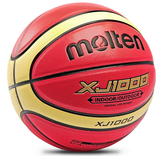 Molten XJ1000 Basketball – Size 6 & 7 PU Leather Indoor/Outdoor Training Ball