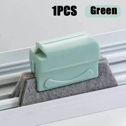 قطعة قماش لتنظيف أخاديد النوافذ، فرشاة تنظيف النوافذ، فرشاة تنظيف فتحات النوافذ، أداة تنظيف فتحات النوافذ 