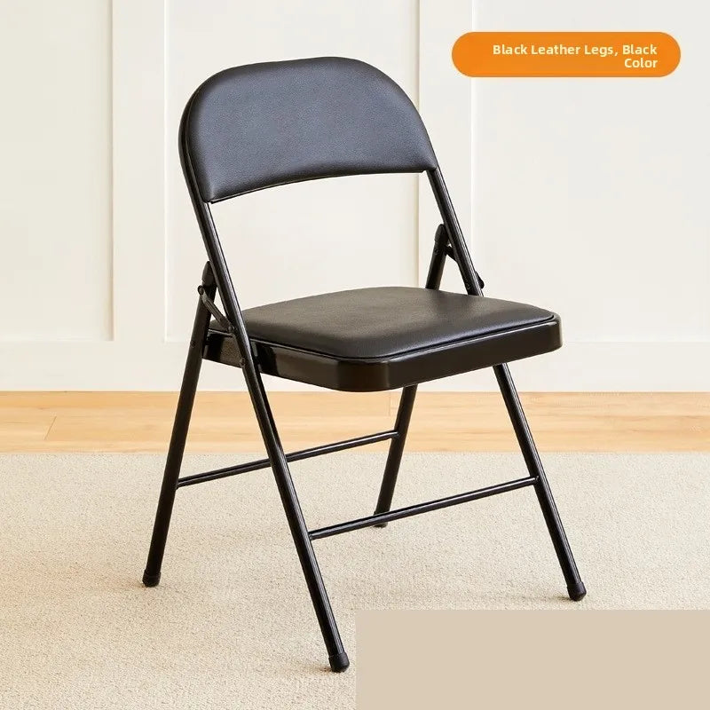 Portable Folding Chair – Simple Training Chair for Office, Dining, or Outdoor Use