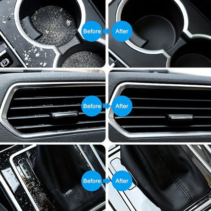 جل تنظيف السيارات - جل سحري لإزالة الغبار للمنزل ولوحة مفاتيح الكمبيوتر وداخلية السيارة
