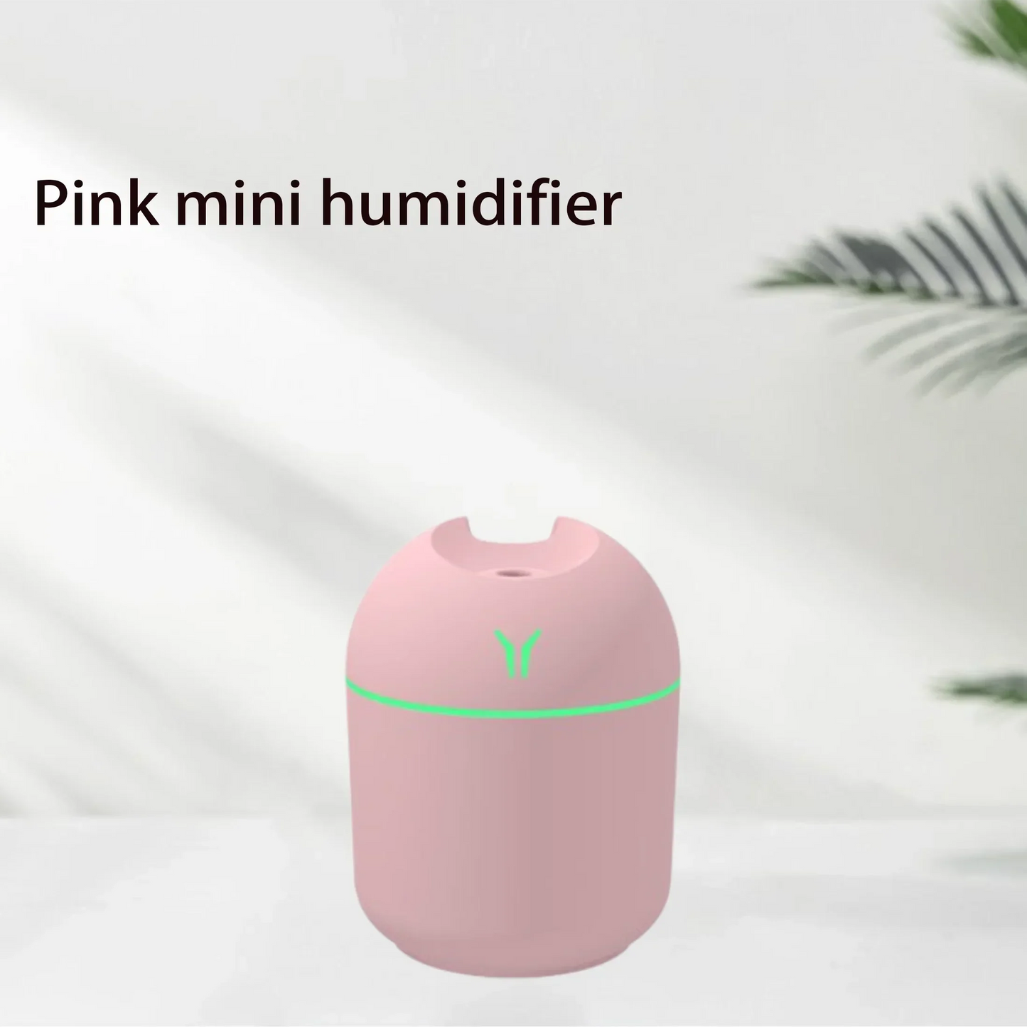 Compact USB Aroma Diffuser & Humidifier – Mini Essential Oil Atomizer with LED Night Light for Home & Car