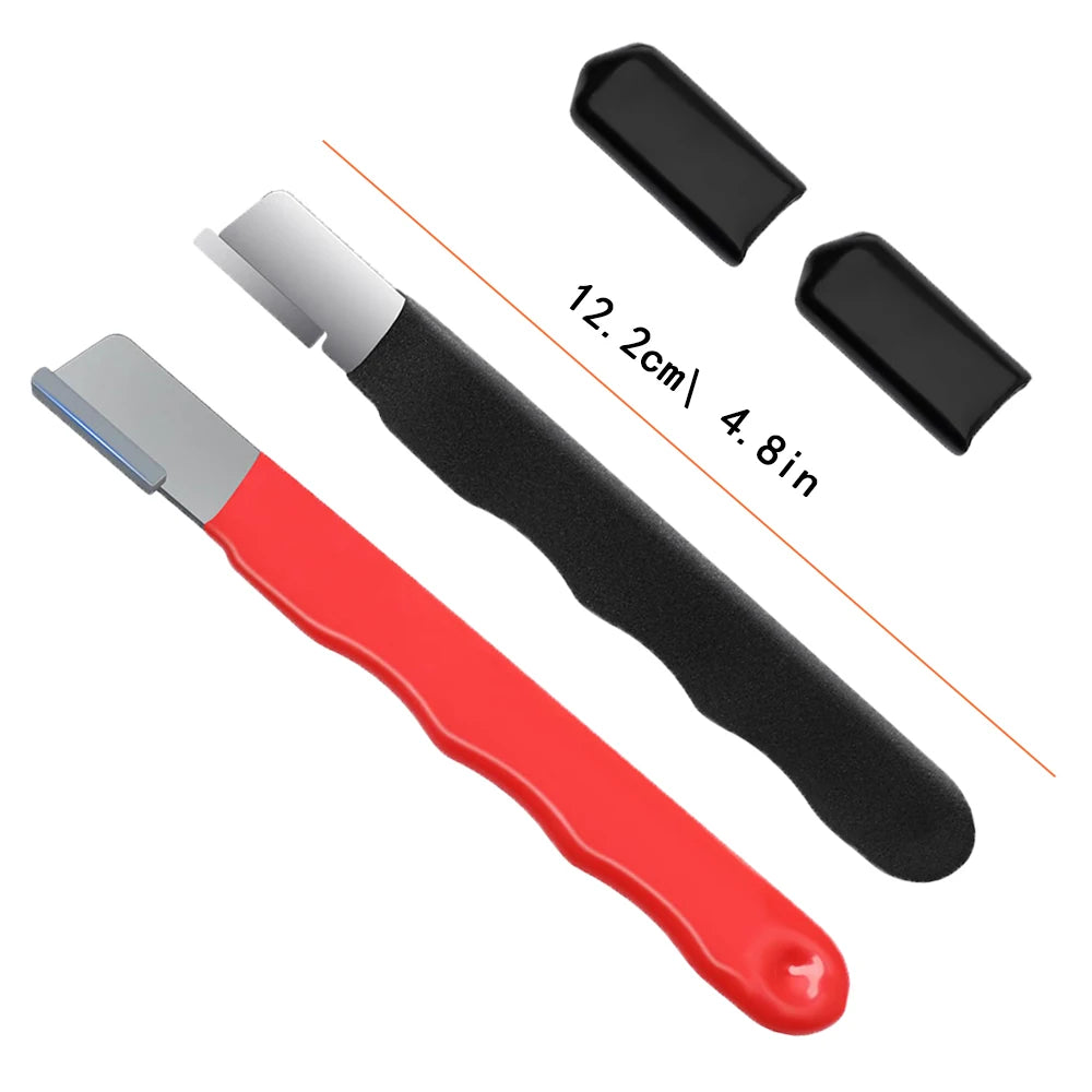 Handheld Knife Sharpener Professional Kitchen Knife Sharpener Quick Sharpen Scissors with Lid Stone Kitchen Tool For All Blades