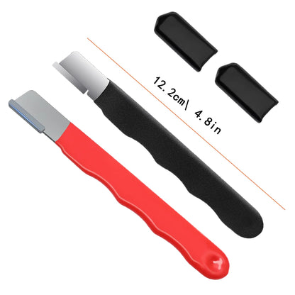 Handheld Knife Sharpener Professional Kitchen Knife Sharpener Quick Sharpen Scissors with Lid Stone Kitchen Tool For All Blades